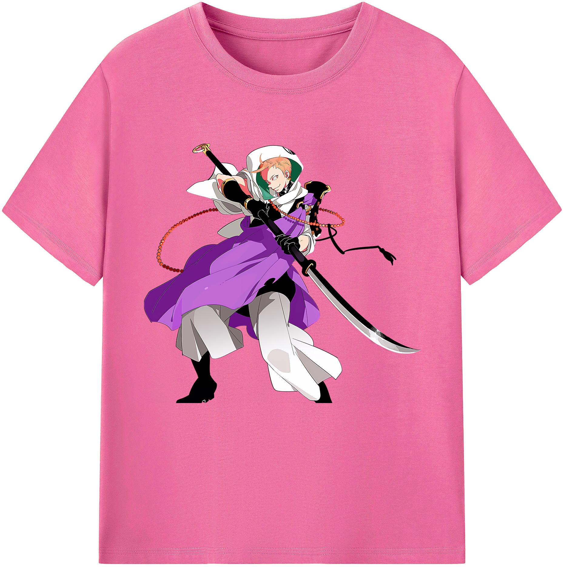（画像用） 刀剣乱舞 Touken Ranbu レディースカジュアルプリントTシャツ（綿100％）